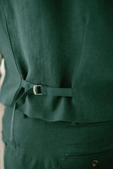Classic Linen Vest