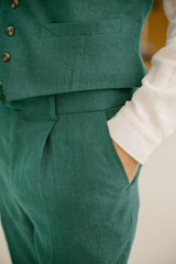 Classic Linen Pants For Men