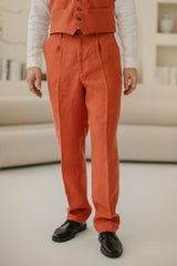Classic Linen Pants For Men