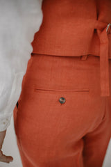 Classic Linen Pants For Men