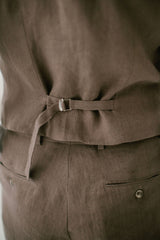 Classic Linen Vest
