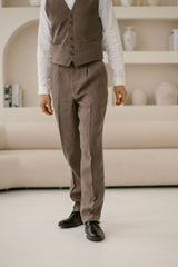 Classic Linen Pants For Men