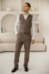 Classic Linen Pants For Men