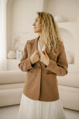 Linen Rustic Wedding Jacket