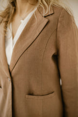Linen Rustic Wedding Jacket