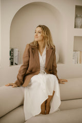 Linen Rustic Wedding Jacket
