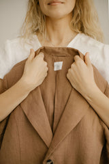 Linen Rustic Wedding Jacket