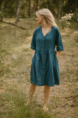 Linen Summer Dress