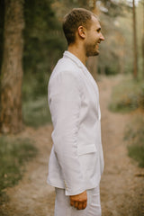 Linen Wedding Suit For Men