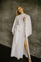 Linen Wedding Jacket