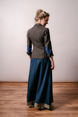 Linen jacket 3/4 sleeves