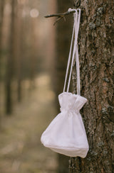 Linen Wedding Reticule