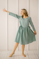 Simple Linen Dress