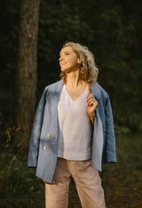 Trench Linen Jacket