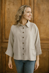 Loose Linen Jacket