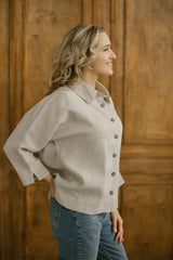 Loose Linen Jacket