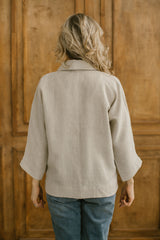 Loose Linen Jacket