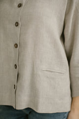 Loose Linen Jacket