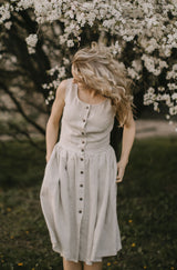 Linen Rustic Dress