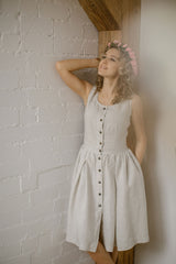 Linen Rustic Dress