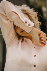 Linen shirt dress (A line)