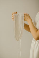 Linen Goddess Wedding Dress