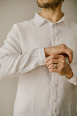 Relaxed Linen Groom Shirt