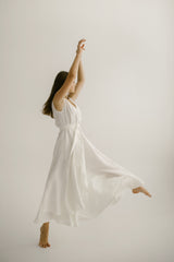 Linen Coastal Wedding Dress