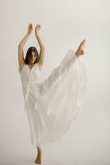 Linen Coastal Wedding Dress