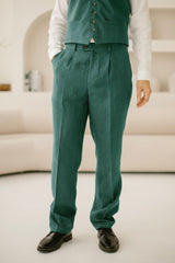 Classic Linen Pants For Men