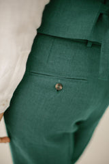 Classic Linen Pants For Men