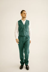 Linen Wedding Suit (Set Of 3)