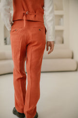 Classic Linen Wedding Suit (Set Of 2)