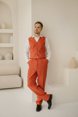 Classic Linen Pants For Men