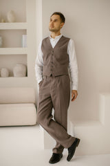 Classic Linen Pants For Men