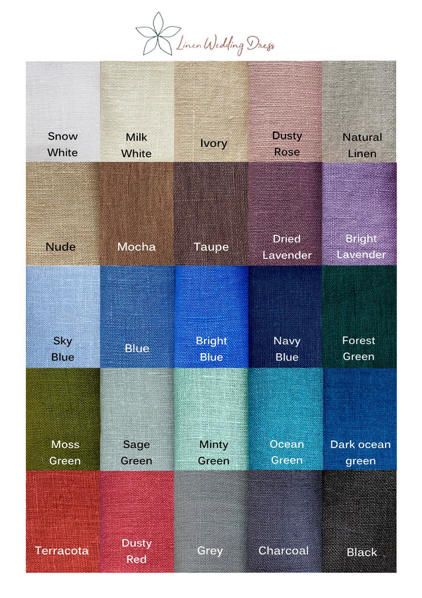 Linen Color Samples