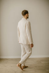 Linen Wedding Suit For Men