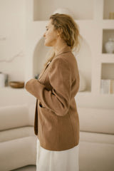 Linen Rustic Wedding Jacket
