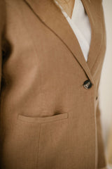 Linen Rustic Wedding Jacket