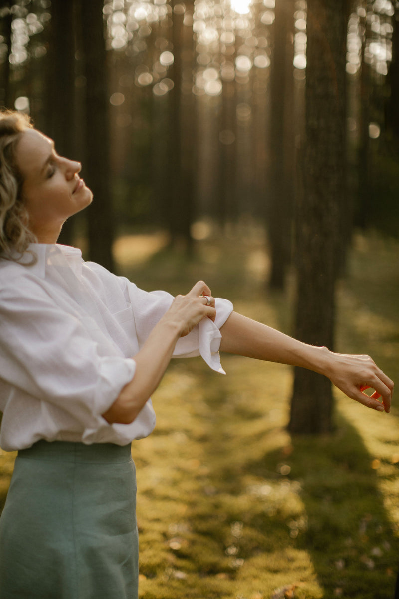 Linen Oversized Shirt