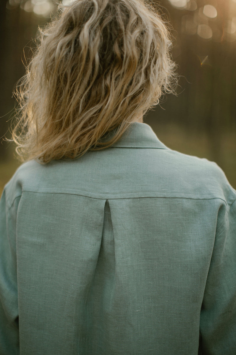Linen Shirt Dress