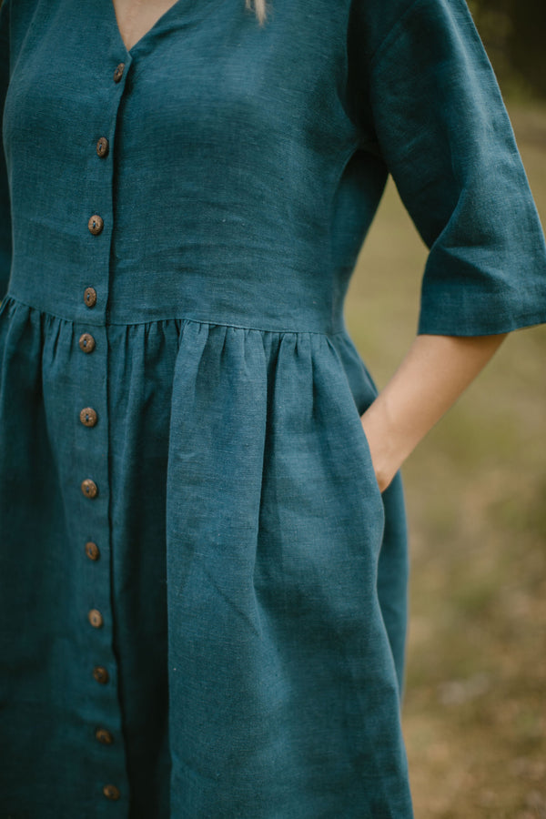 Linen dresses. Handcrafted. Ethically Made. World Wide Shipping ...