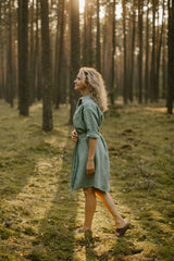 Linen Shirt Dress