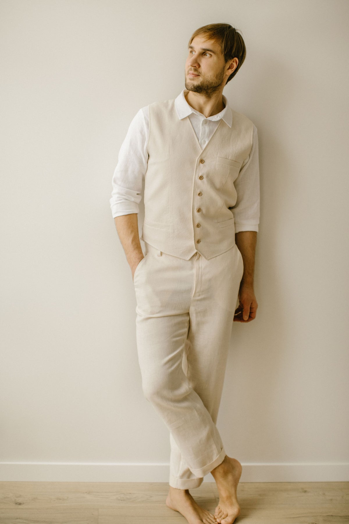 Linen Groom clothes. Handcrafted. Ethically Made. World Wide Shipping. Linen Wedding Dress Linen Groom clothes. Handcrafted. Ethically Made. World Wide Shipping. Linen Wedding Dress