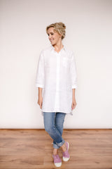 Linen tunic shirt