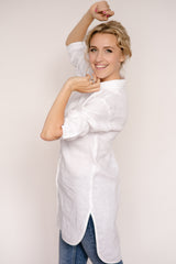 Linen tunic shirt