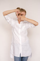 Linen tunic shirt