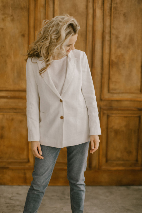 Elegant Linen Jacket