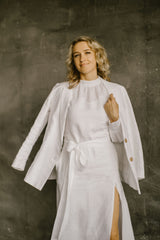 Linen Wedding Jacket