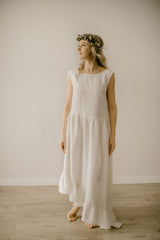 Asymmetrical Wedding Dress